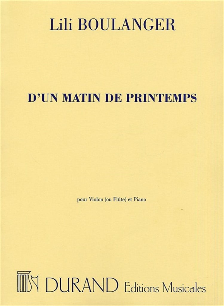 D'Un Matin De Printemps